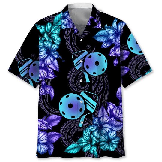 Aloha Pickleball Hologram Hawaiian Shirt – For Men And Women