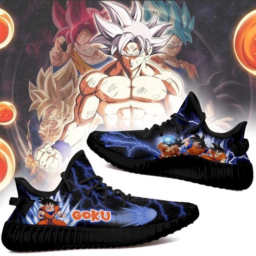 Best Classic Goku Yz Sneakers Dragon Ball Z Shoes Anime Yeezy Sneakers