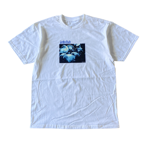 Blue Jelly Fish Tee Shirt Outfit