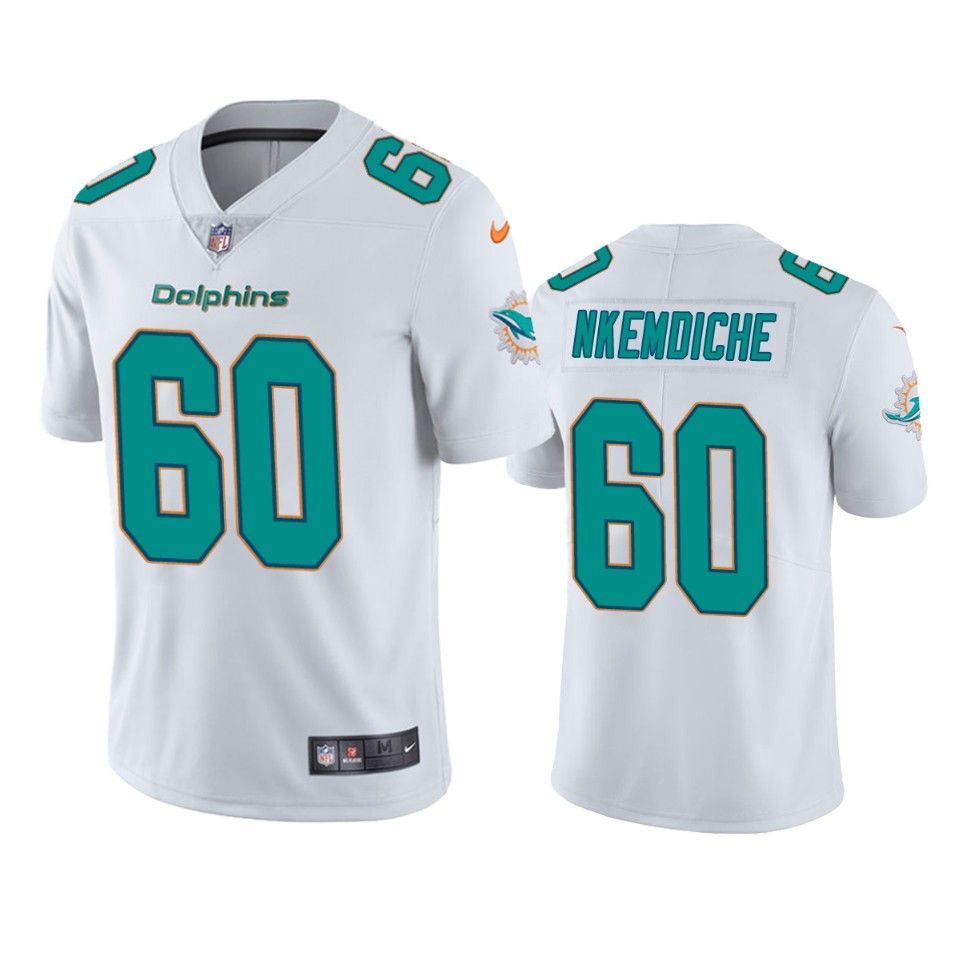 Dolphins Robert Nkemdiche Vapor Untouchable Limited White Mens Jersey