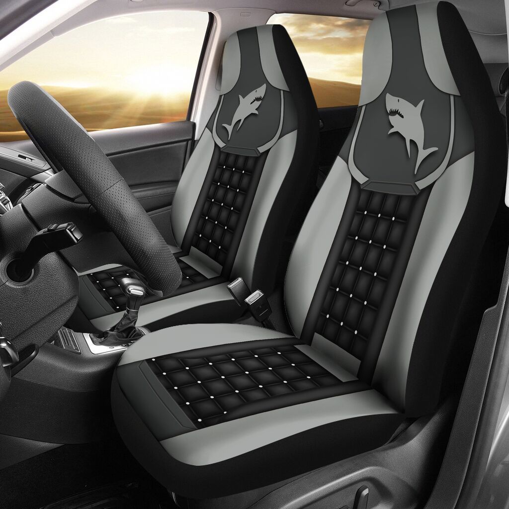 13CNVOCEAN – Shark Grey Car Seat Covers