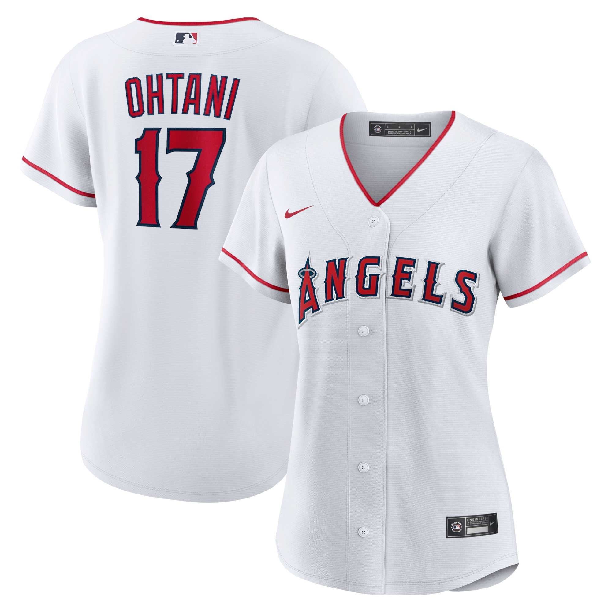 Women’s Los Angeles Angels Shohei Ohtani White Home Player Jersey