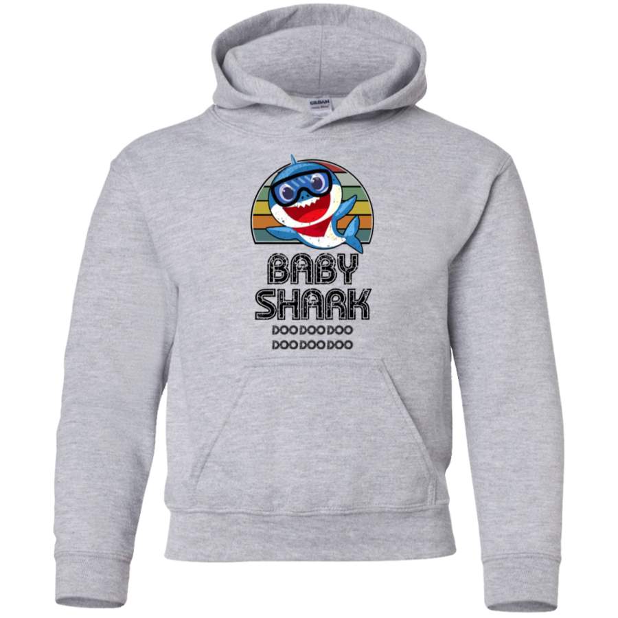 AGR Baby Shark Retro (Boy)_2 Youth Pullover Hoodie