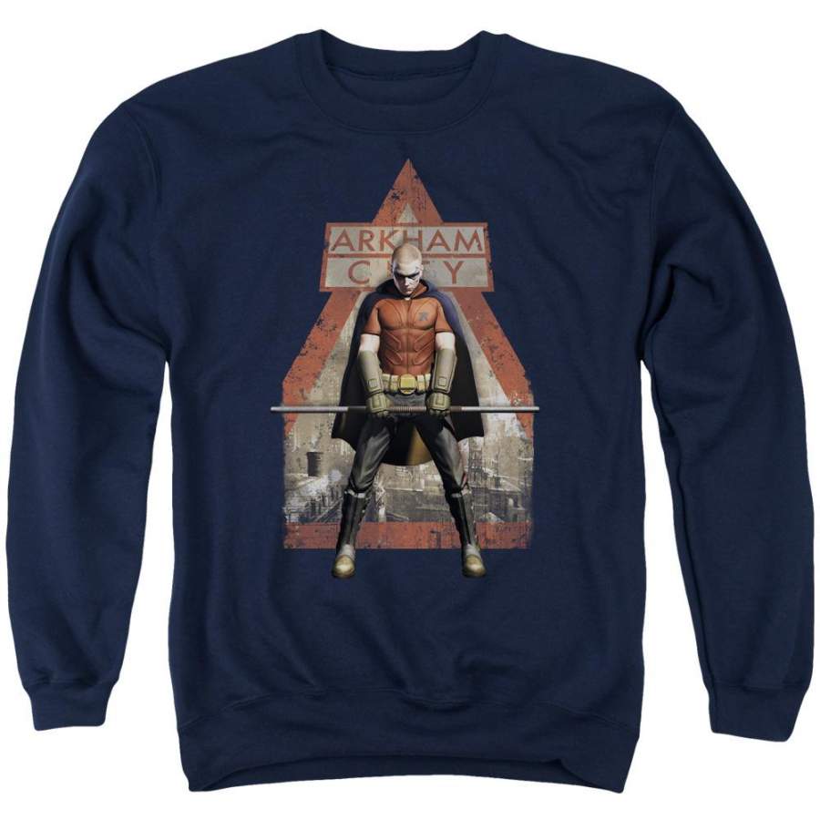 Batman – Arkham Arkham Robin Men’s Crewneck Sweatshirt