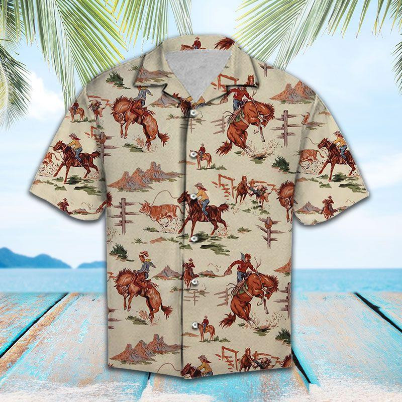 Rodeo Hawaii Shirt Unisex Adult Ha43604