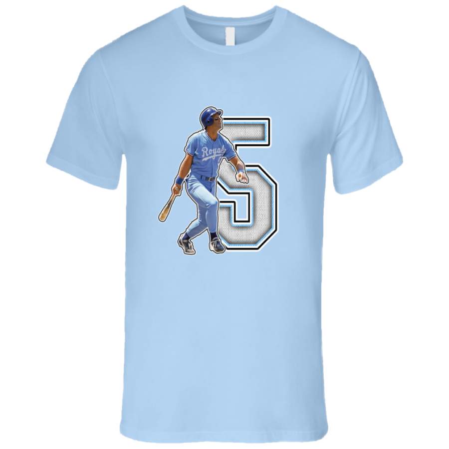 George Brett Kansas City Baseball Legend Retro Sports T Shirt