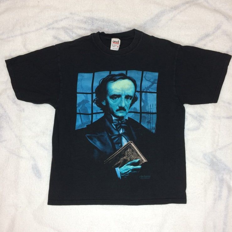 1990S Edgar Allen Poe By Artist Wes Benscoter Shirt