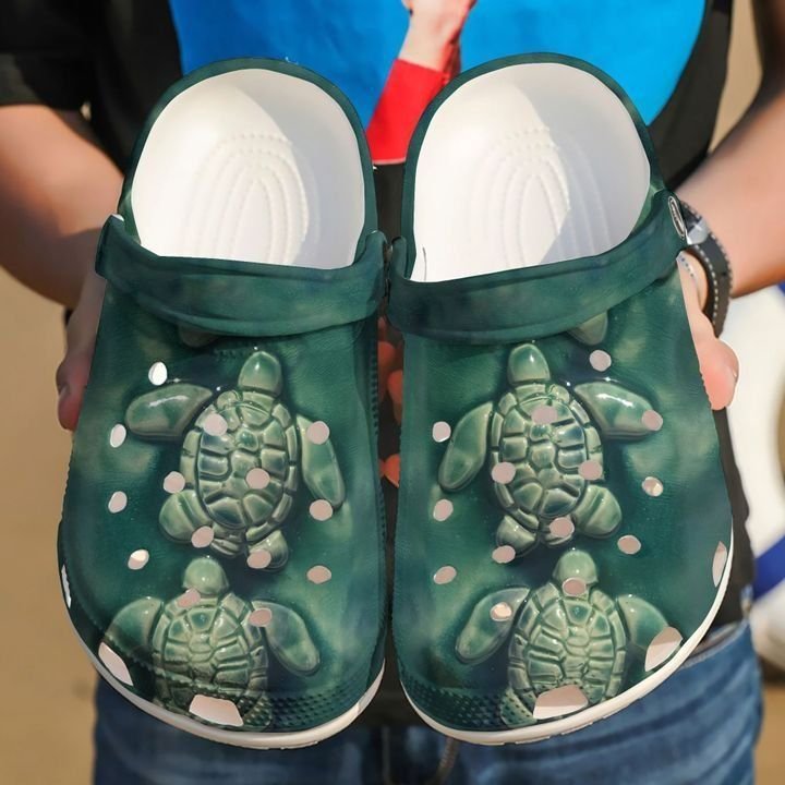Personalized Sea Turtle Turtles Crocsy Shoes For Mens And Womens