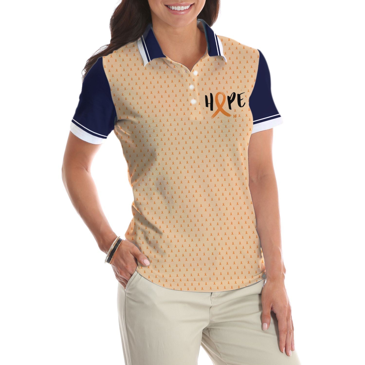 You Picked The Wrong Girl Leukemia Awareness Short Sleeve Women Polo Shirt, Leukemia Shirt For Women, Gift For Someone With Leukemia Coolspod