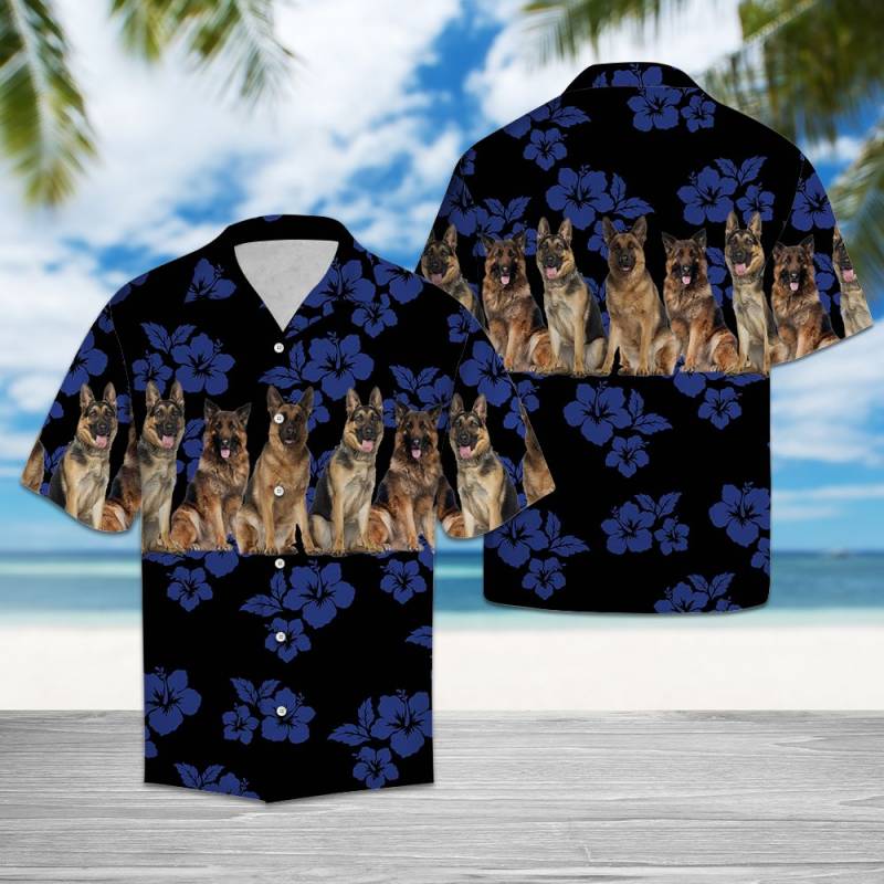 Awesome German Shepherd TG5717 – Hawaiian Shirt