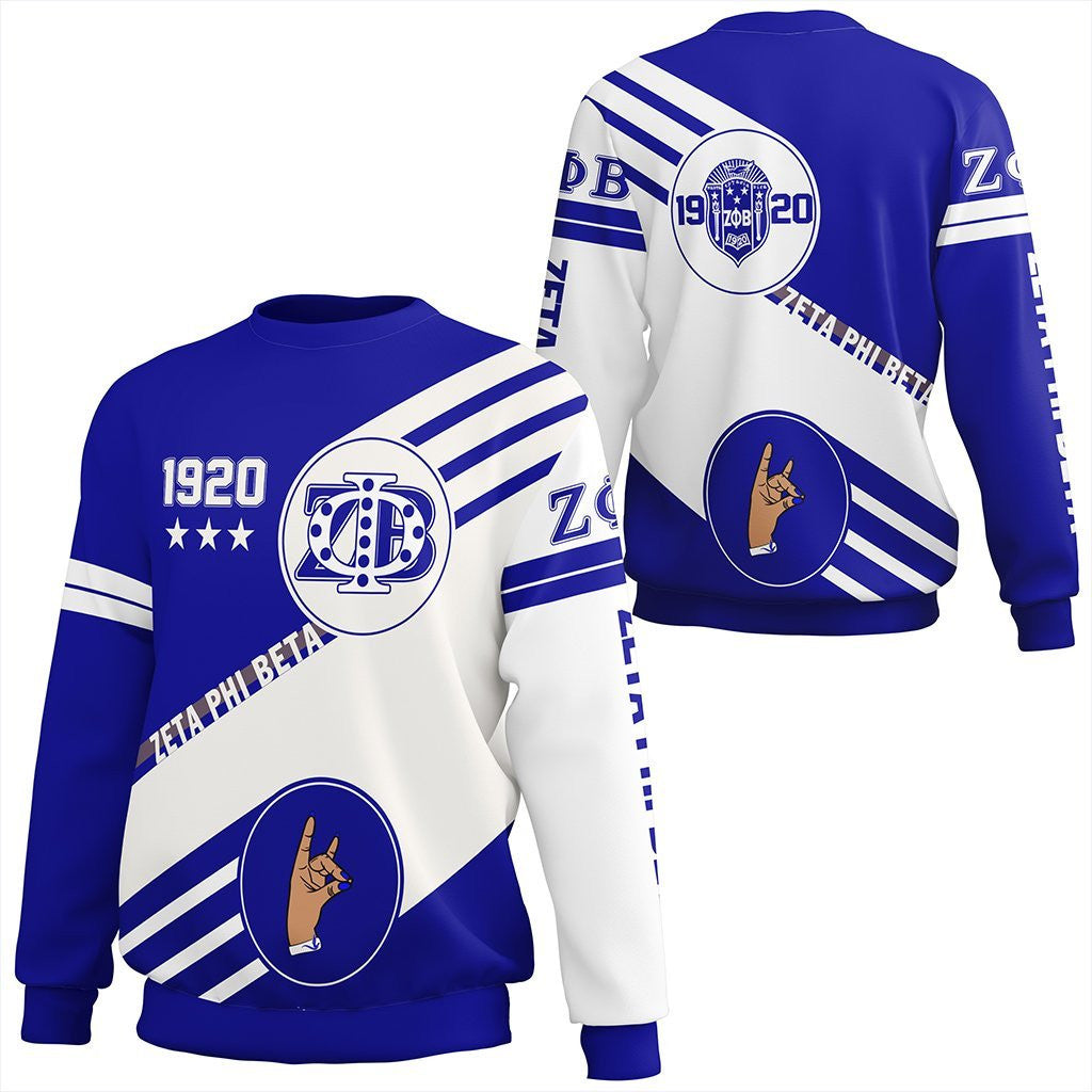 Sorority Sweatshirt – Zeta Phi Beta Swift Balls Sweatshirt