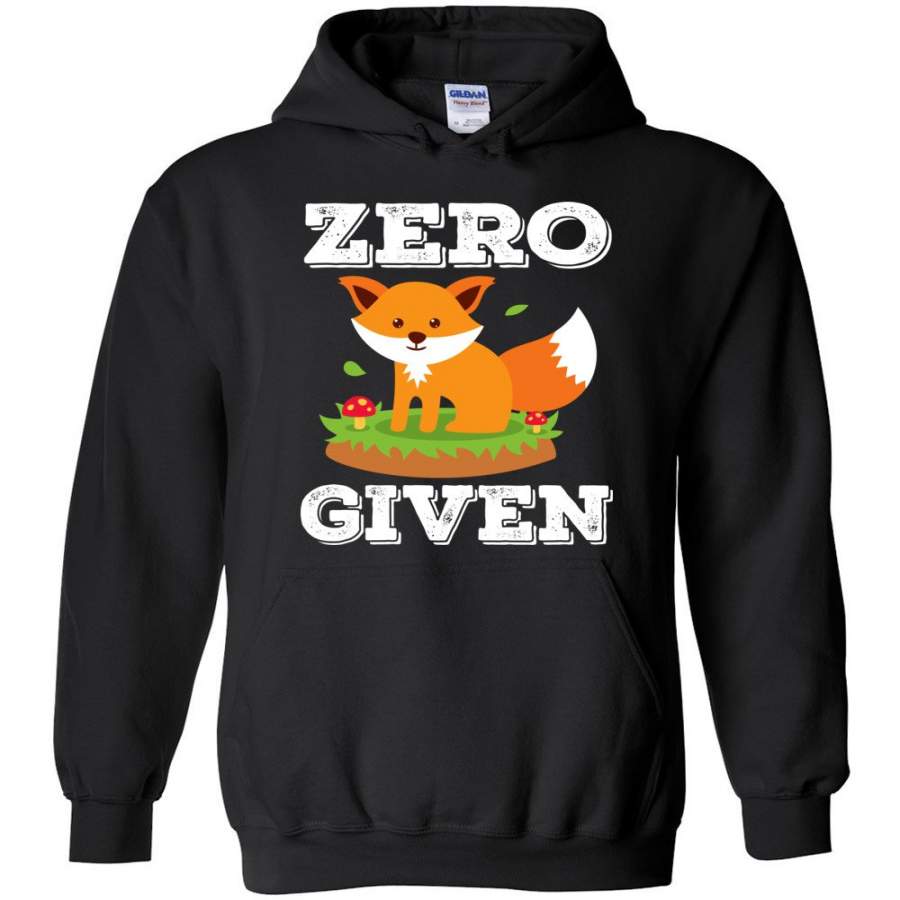 Animal Lover Gift Shirt Cute Zero Fox Given – Hoodie