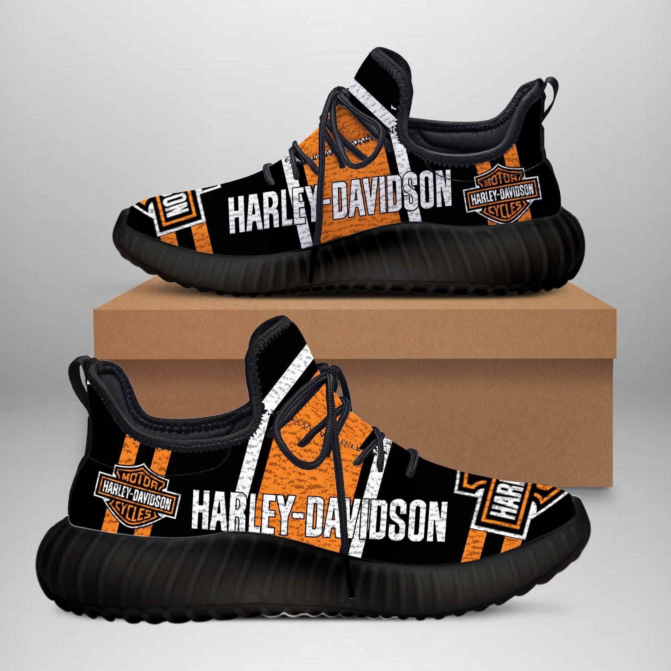 Harley Davidson Yeezy Boost Shoes Sport Sneakers