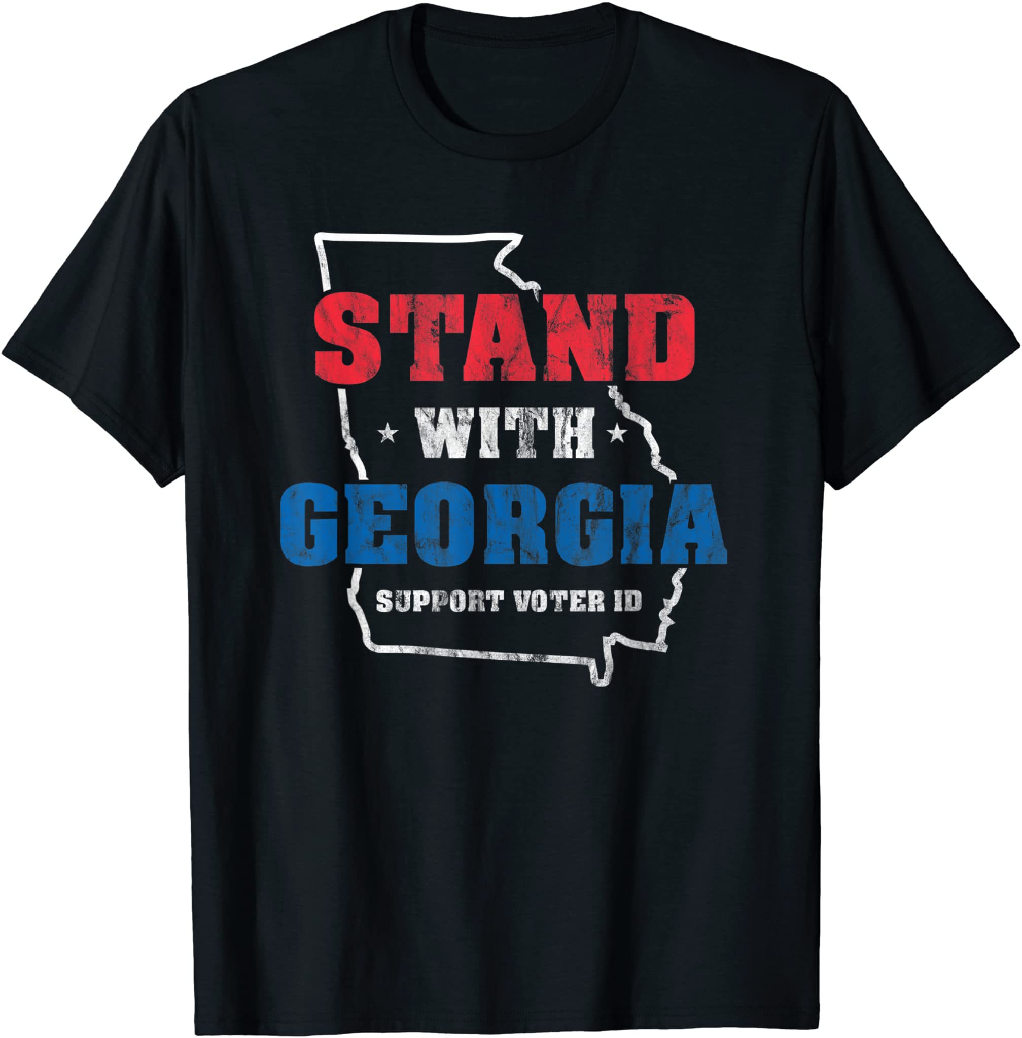 Stand with Georgia For Americans Who Support Voter ID T-Shirt