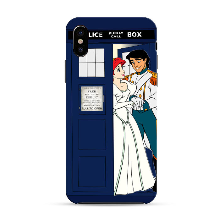 Ariel Eric Wedding In Tardis iPhone X 3D Case