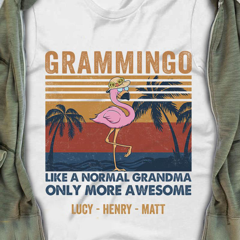 Flamingo Grandma, Mom Shirt, Grandma Shirt, Happy Mother’S Day