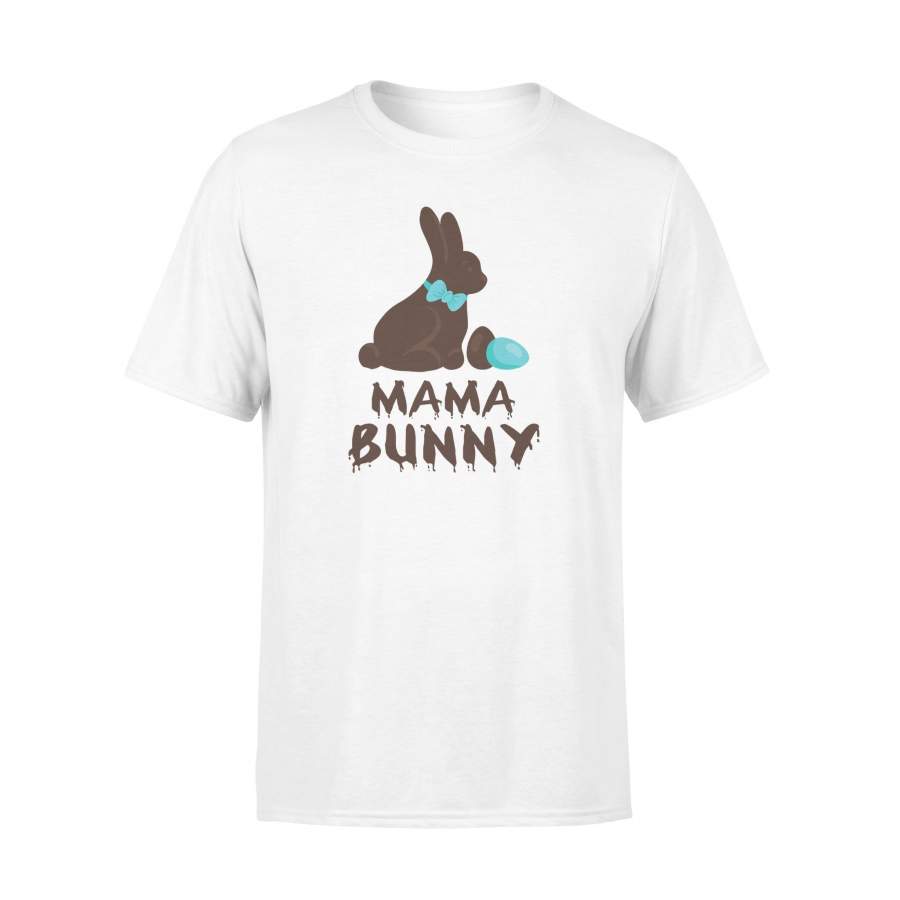 Chocolate Easter Mama Funny Bunny Family Couples T Shirt