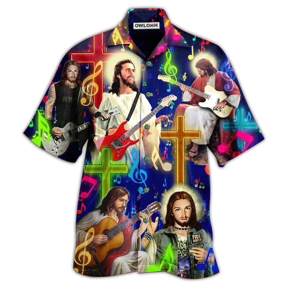 Guitar Jesus Love Hawaii Shirt Ha49783