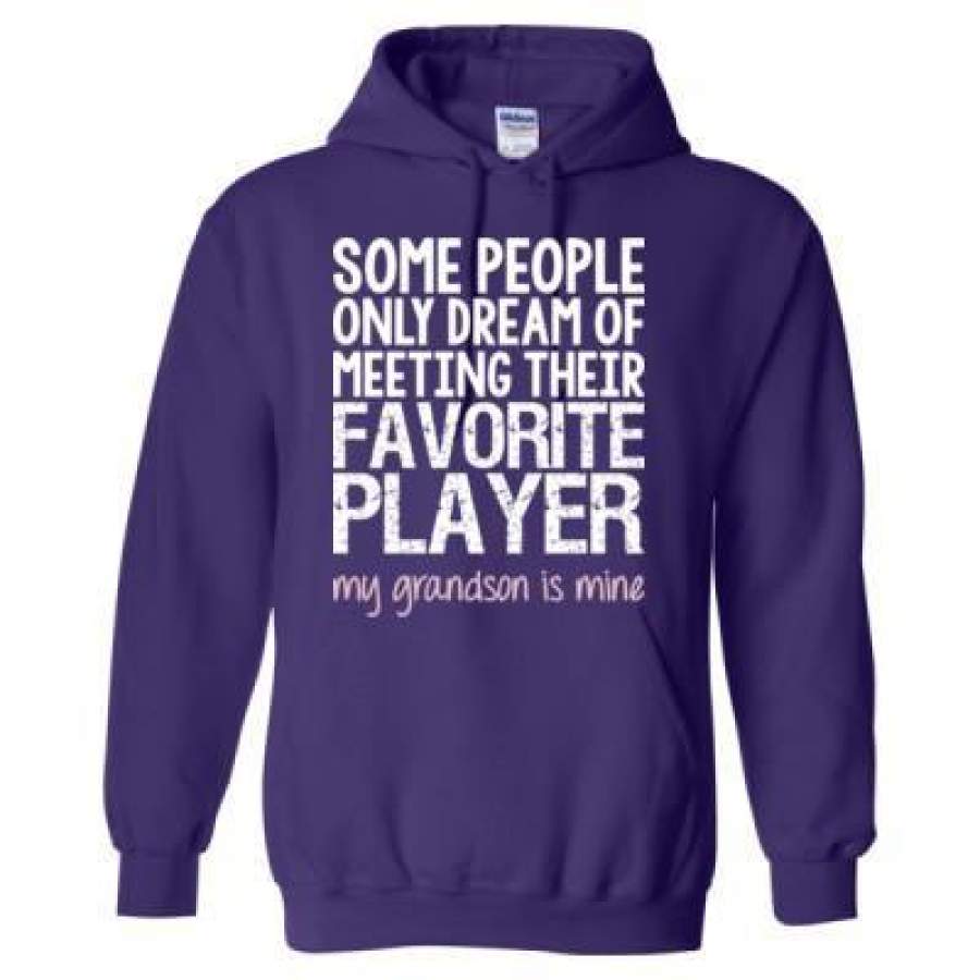 AGR Some People Only Dream Of Meeting Their Favorite Player My Grandson Is Mine – Heavy Blend™ Hooded Sweatshirt