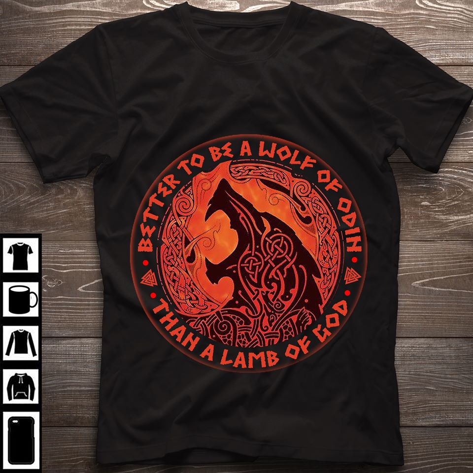 Better To Be A Wolf Of Odin Than A Lamb Of God Standard Men T-Shirt