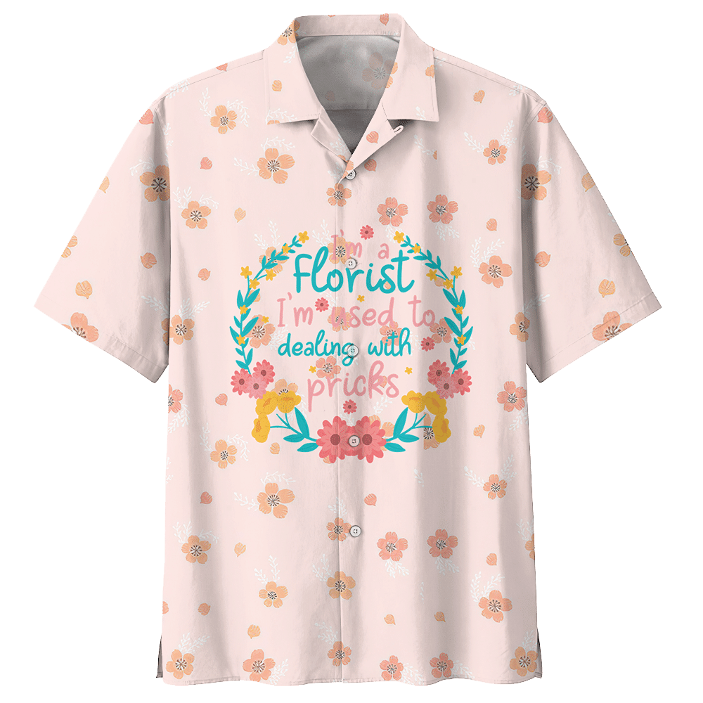 Florist Pink Awesome Design Unisex Hawaii Shirt For Men And Women Ha95268