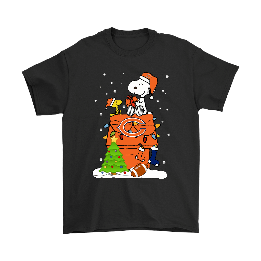 Buy A Happy Christmas With Chicago Bears Snoopy Shirts