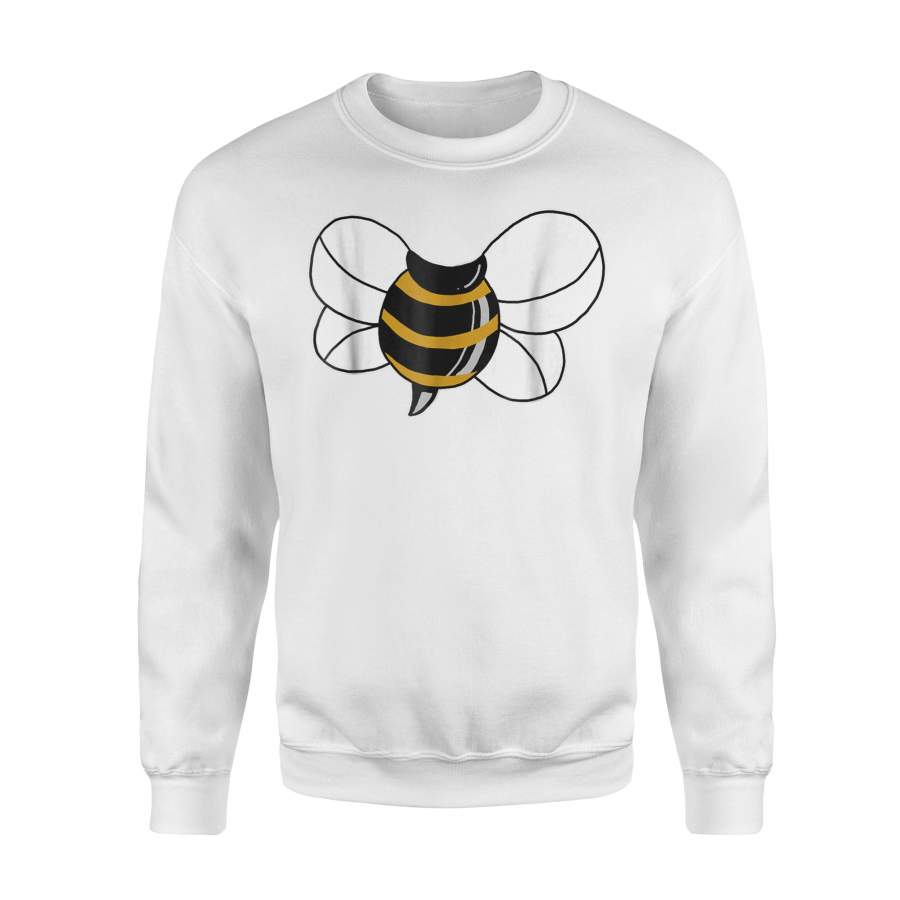 Bumble Bee Costume Beekeeper Halloween Sweatshirt