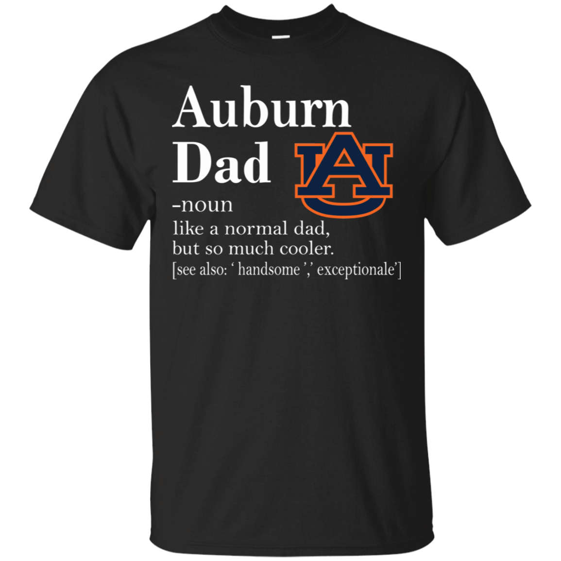 Auburn Tigers Like A Normal Dad But So Much Cooler shirt Cotton Shirt