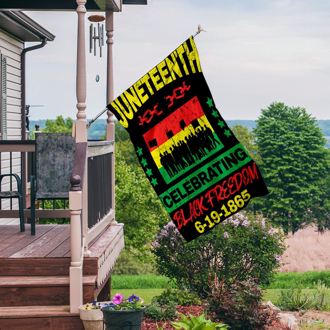 Juneteenth African Flag, Black Lives Matter Flag, Black Freedom Flag, Juneteenth Flag, African American Civil Rights Lawn Yard Decor Pg022