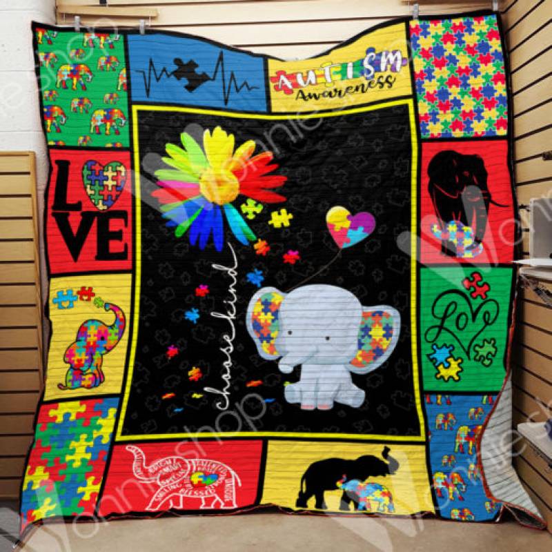 Elephant Autism Blanket DCB0502 70O57