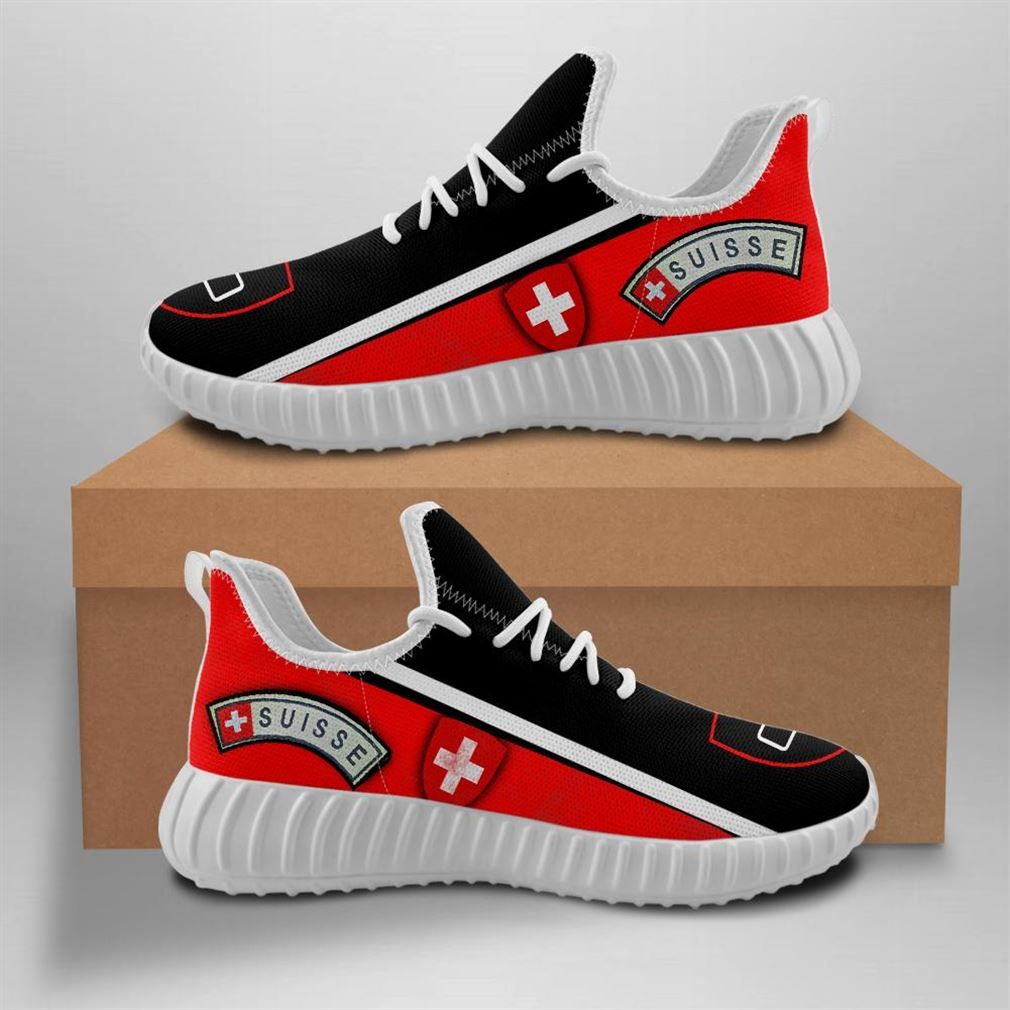 Switzerland Army Yeezy Black Shoes Sport Sneakers – Yeezy Shoes