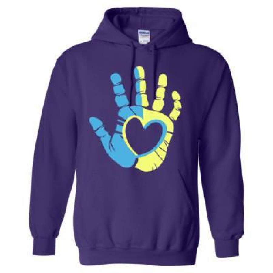 AGR Cancer Hand – Heavy Blend™ Hooded Sweatshirt