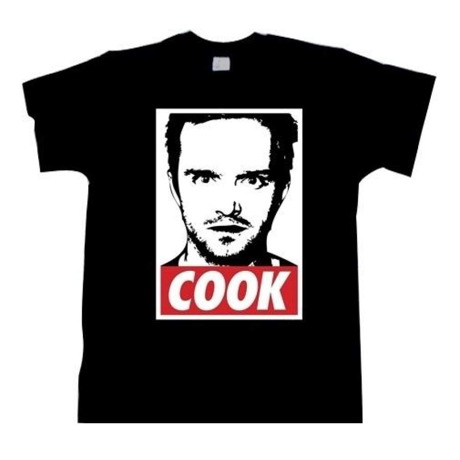 top unisex Mens Womens unisex Breaking Bad Jesse Pinkman COOK TEE shirt tshirt