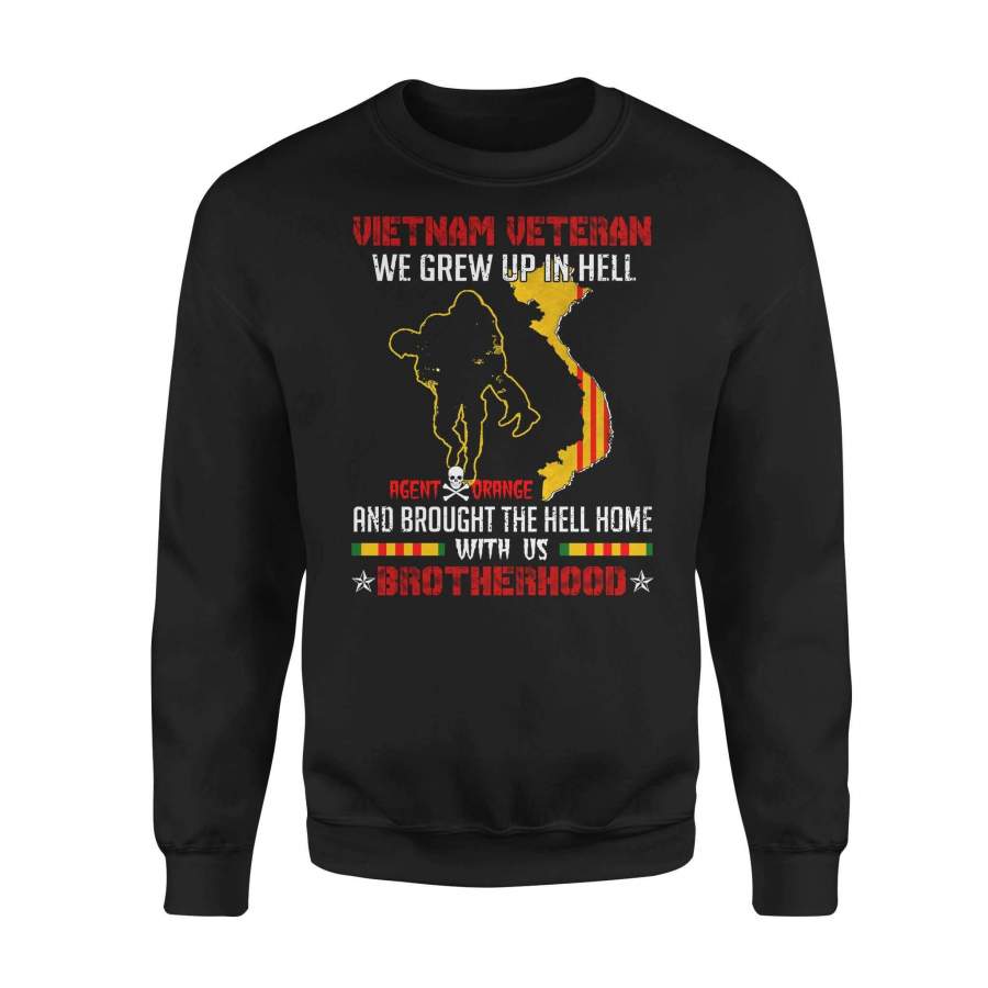 Vietnam Veteran – Home With Us – Standard Fleece Sweatshirt