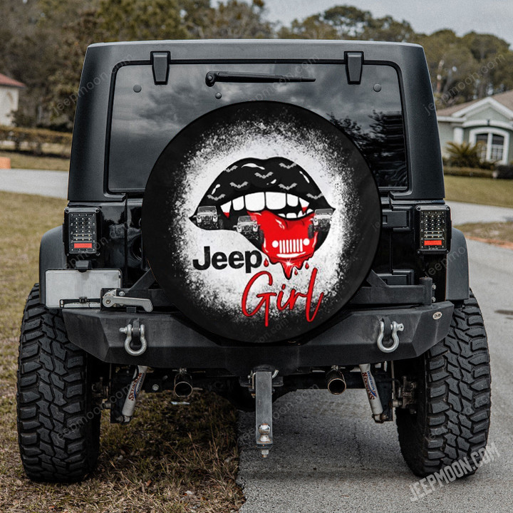 Lip Je*P Girl Spare Tire Cover #Hd