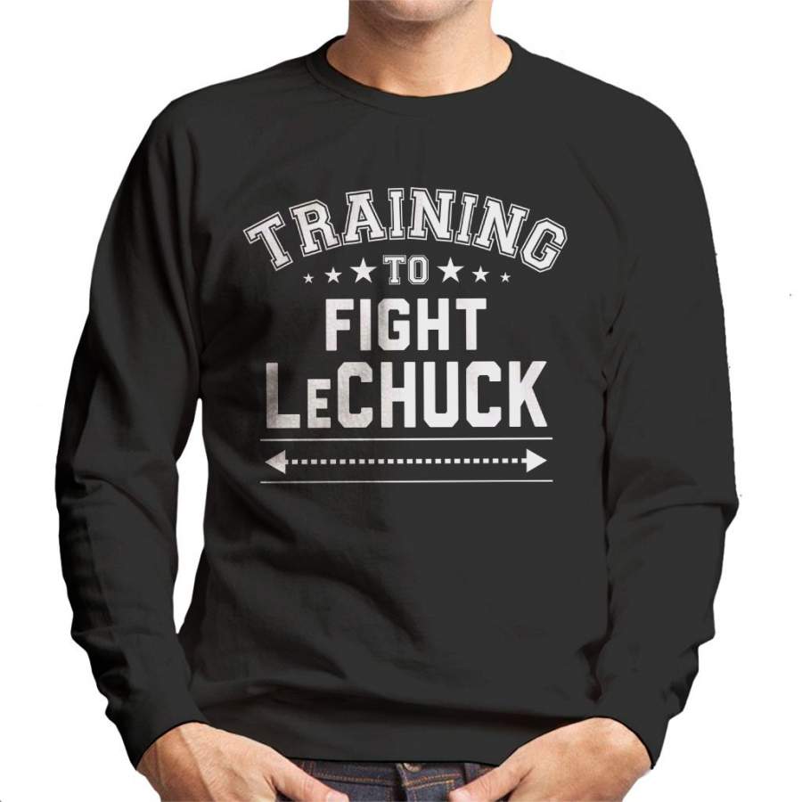 Training To Fight Le Chuck Monkey Island Men’s Sweatshirt