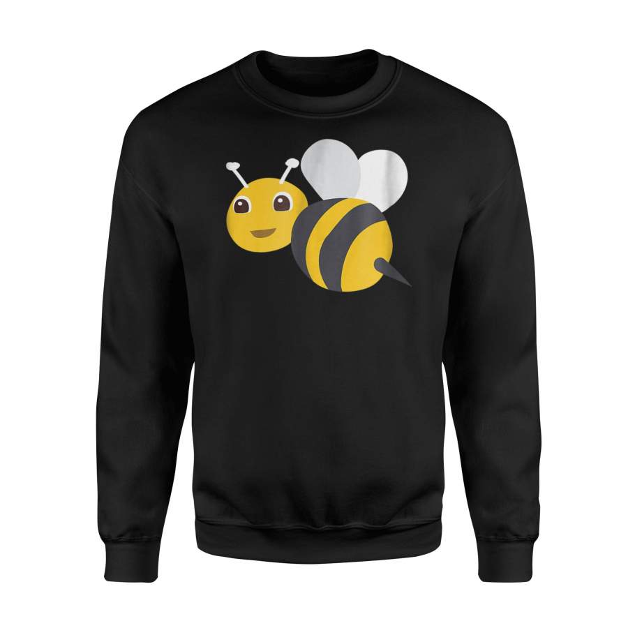 Black And Yellow Bumble Bee Cartoon Animal Sweatshirt
