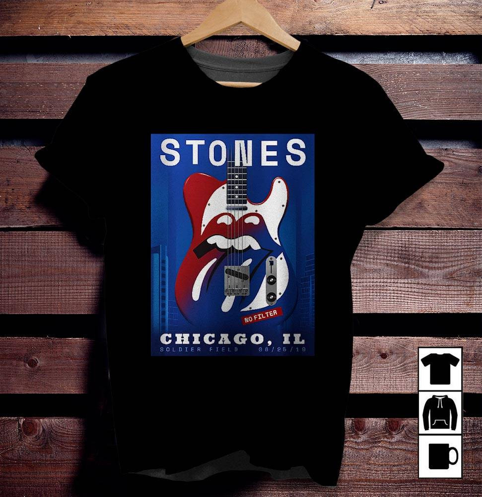 The Rolling Stones Merch Blues Chicago The Rolling Stones Tour 2019 Tshirt Sweatshirt Hoodie