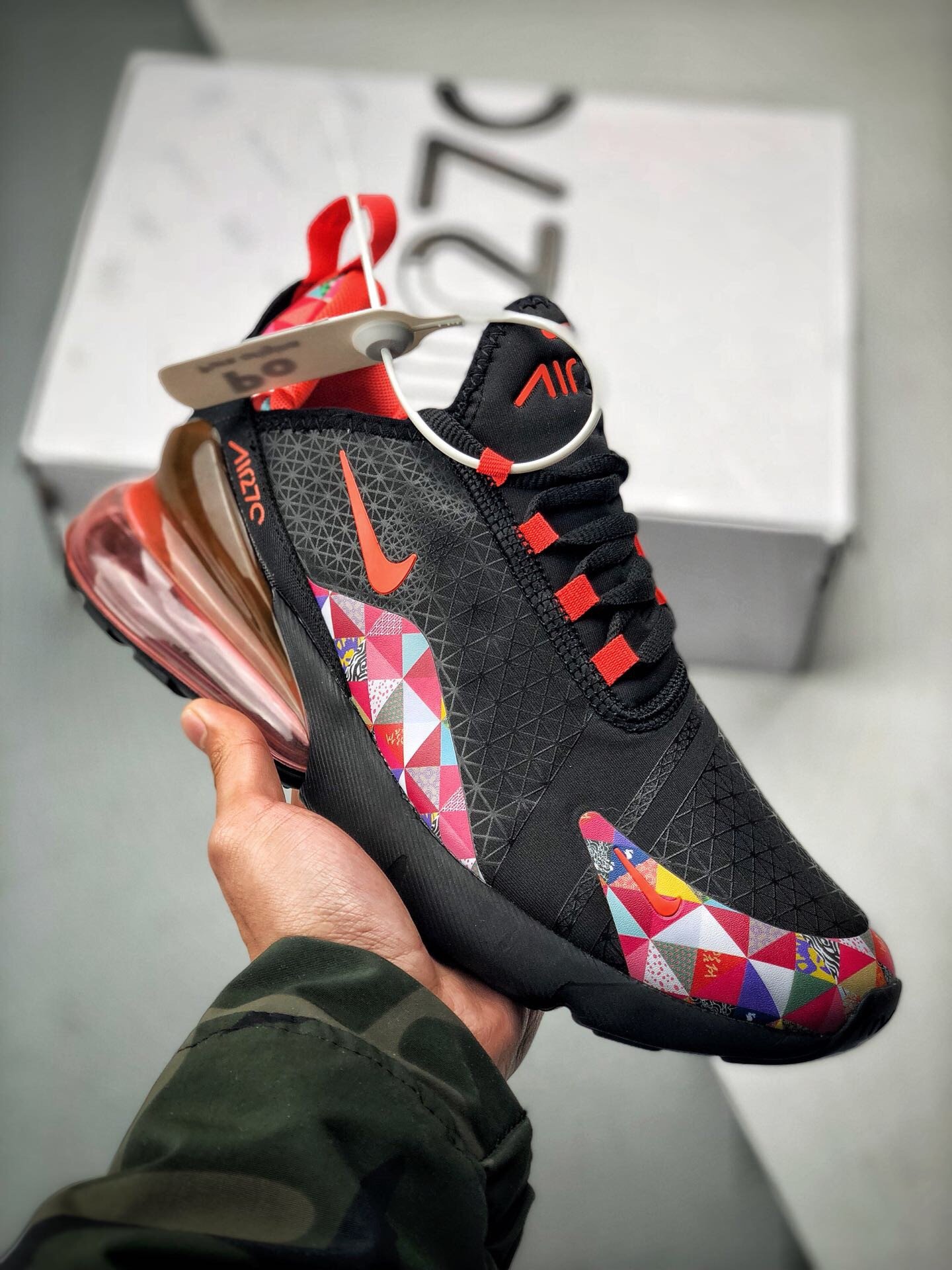 Nike Air Max 270 Chinese New Year BlackUniversity Red 5339841