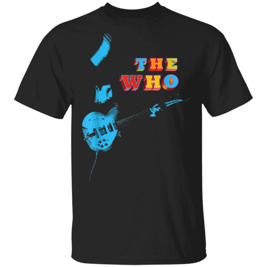 The Who Official Blue Guitar TShirt