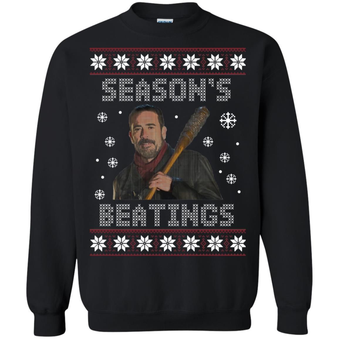 The Walking Dead – Negan – Seasons Beatings Christmas Sweater T-Shirt