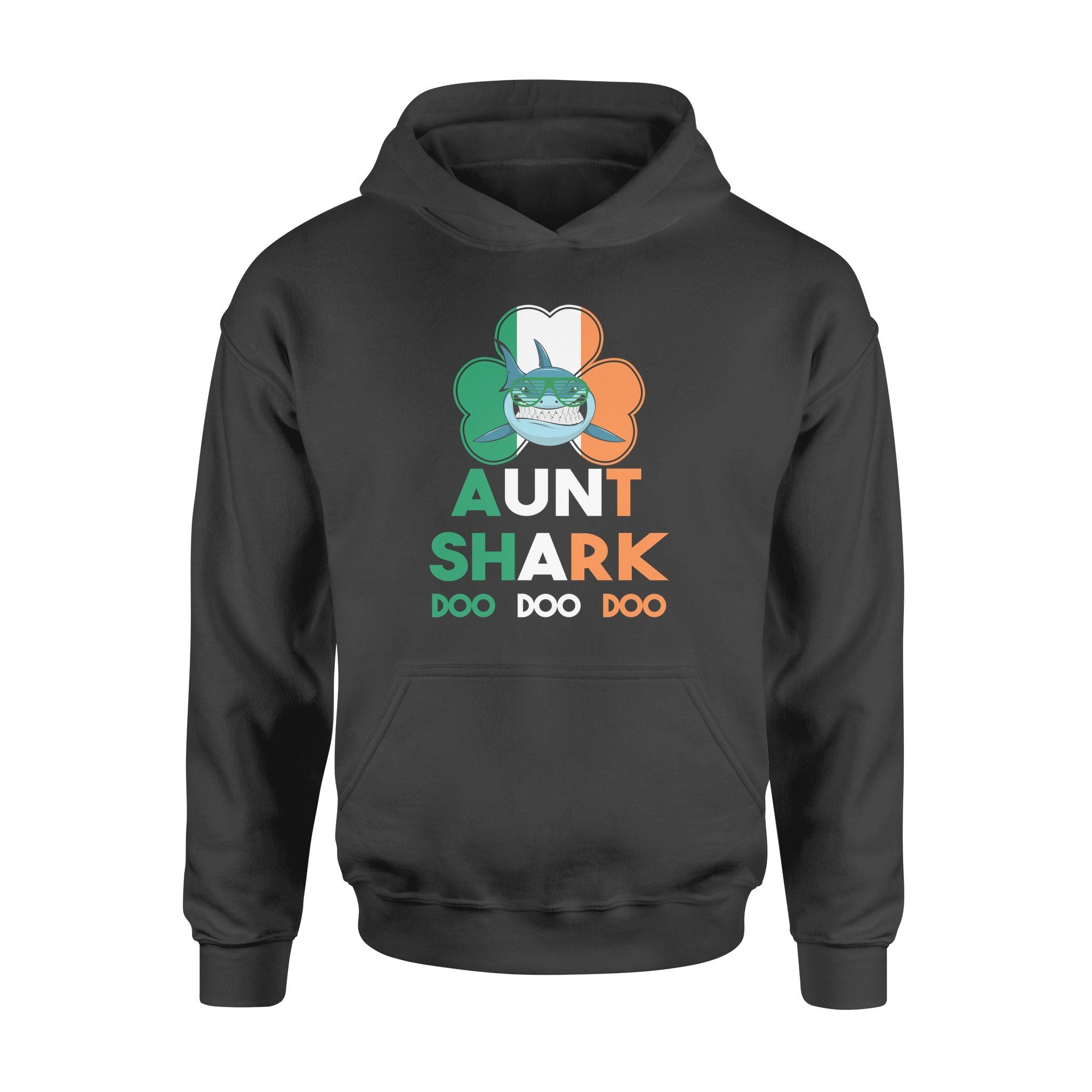 aunt shark irish St. Patrick’s Day Hoodie