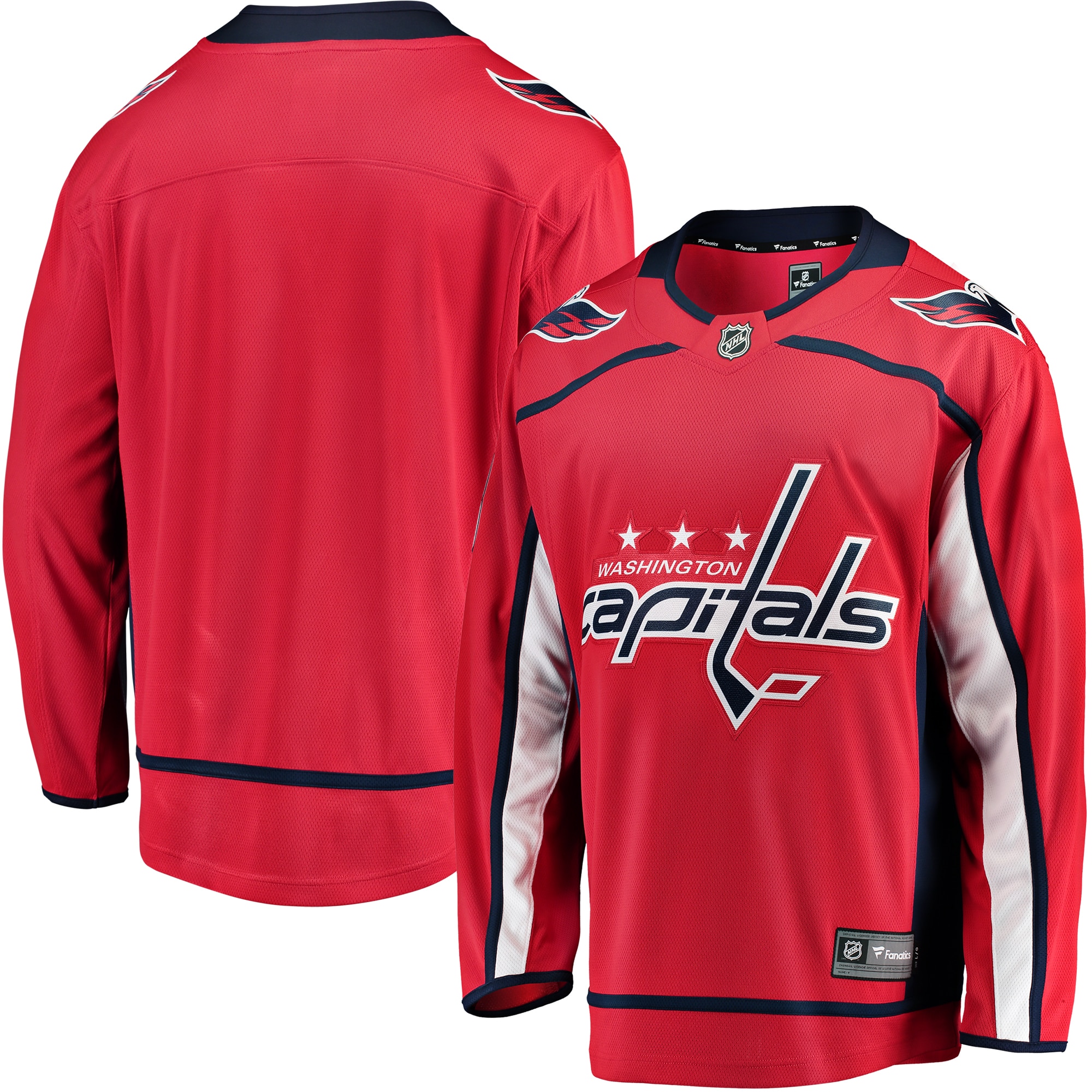 Washington Capitals Branded Breakaway Home Jersey – Red