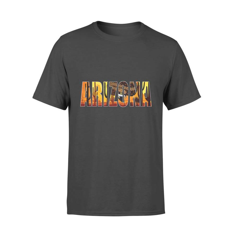 Animal gift idea Arizona Cactus Desert Saguaro – Standard T-shirt