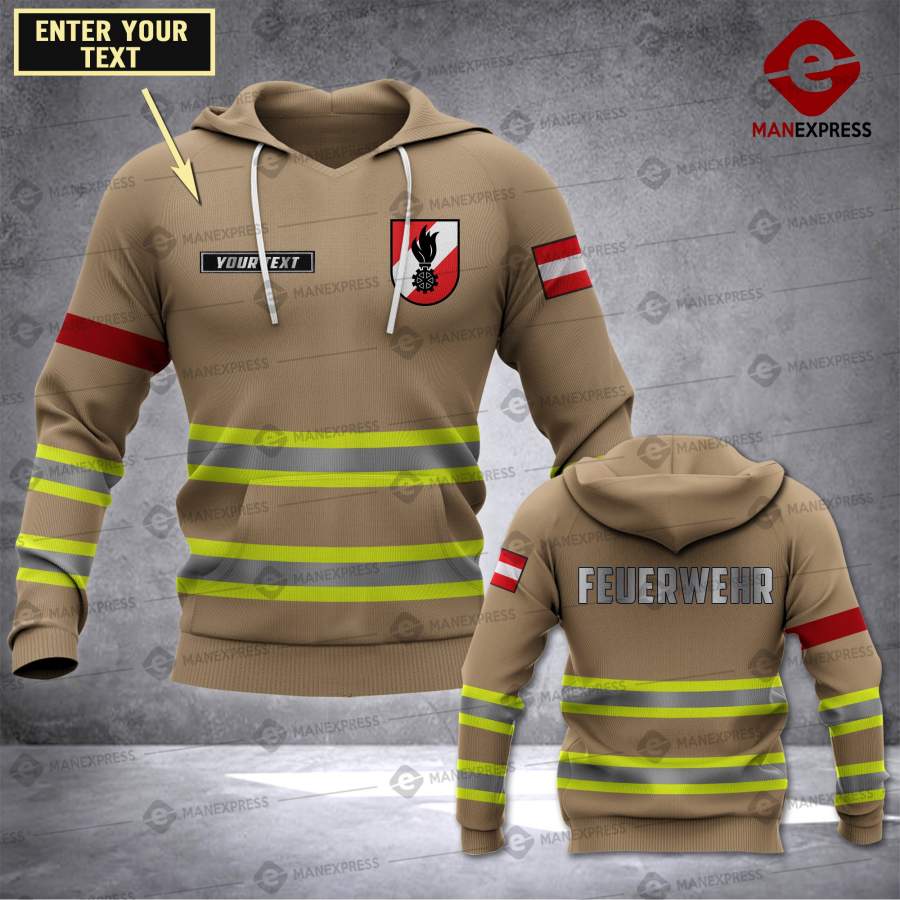 2S Soldier Austrian Firefighter 3D printed hoodie Austria NQA