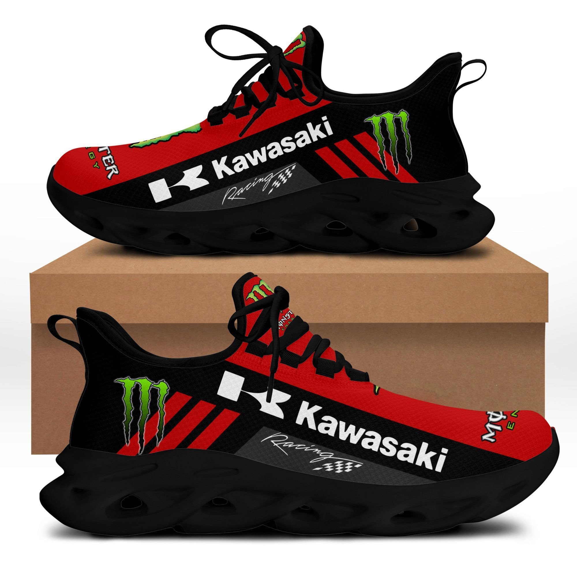 Kawasaki Racing Bs Running Shoes Ver 1 (Red)