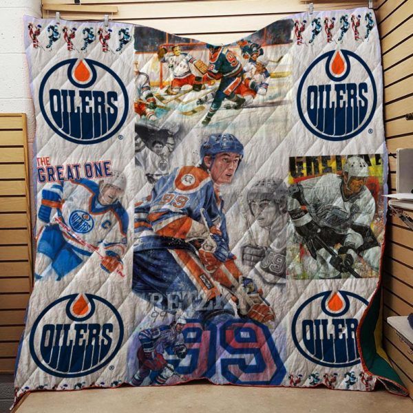 Hockey 3D Quilt Blanket HGM8