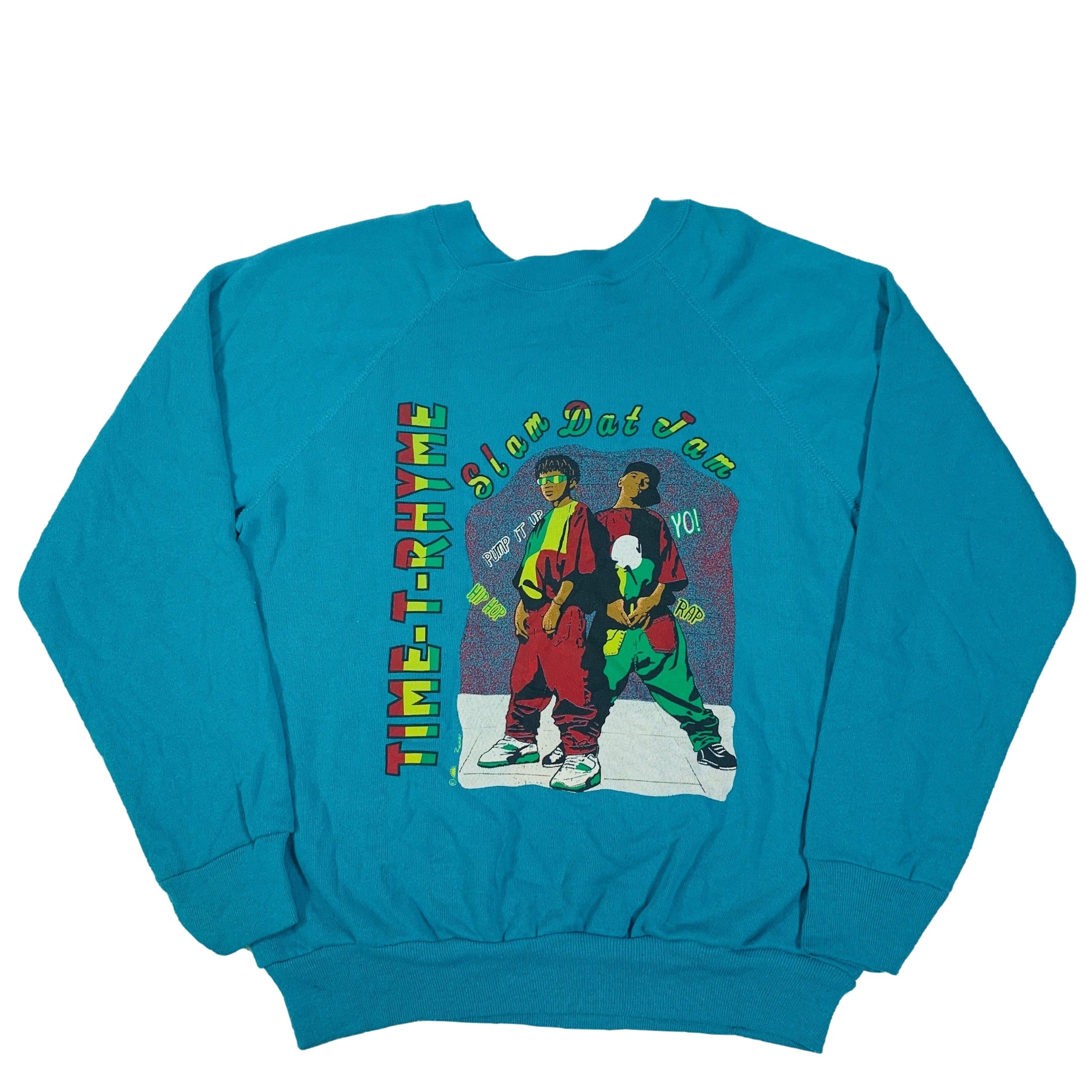 Vintage Time-T-Rhyme “Slam Dat Jam” Crewneck Sweatshirt