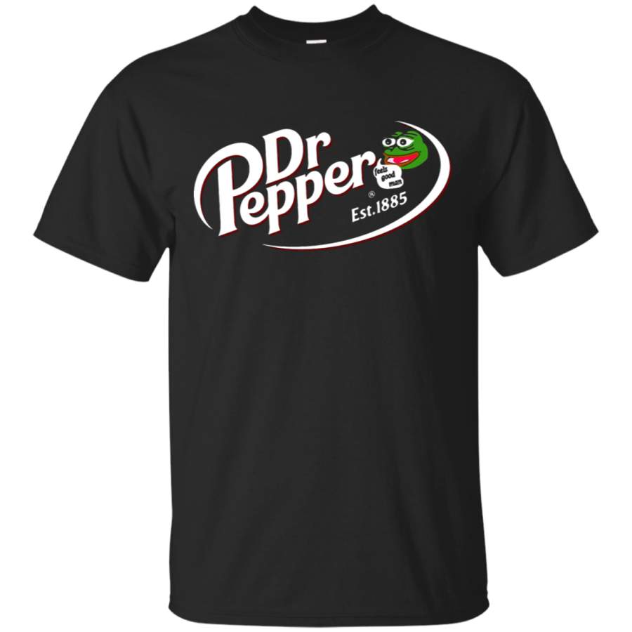 AGR Dr Pepper Est 1885 Pepe Feel Good Man T-Shirt