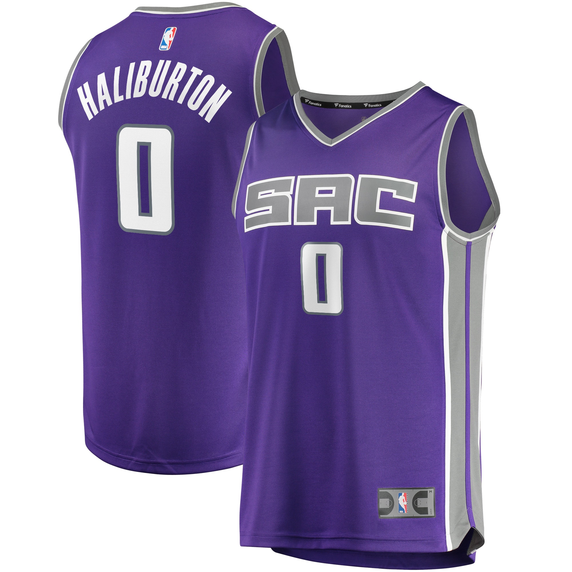 Tyrese Haliburton Sacramento Kings Fanatics Branded Youth 2020 NBA Draft First Round Pick Fast Break Replica Jersey Purple – Icon Brandedition